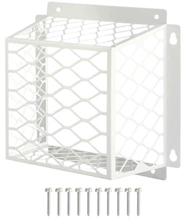 Grille d'aération pour sèche-linge, protection anti-incendie de 17,8 cm résistante aux intempéries, protection contre les oiseaux en acier galvanisé pour arrêter le nidification