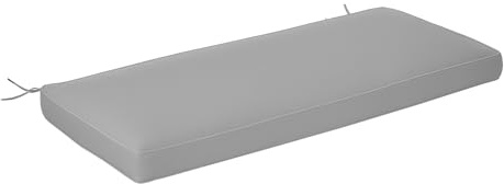 Outsunny Garden Bench Cushion 2 Seater Loveseat 120 x 50 x 8 cm Light Grey