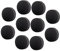 BESTonZON 10piezas Barbacoa Vegetal De Madera Sin Humo para Camping Barbacoas y Chimeneas Pastillas para Fuego Portátil