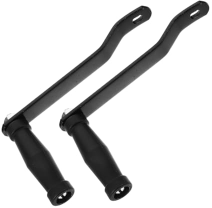 Yardwe 2pcs Heavy Duty Trailer Winch Handle Ergonomic Manual Hand Crank for Boat and Car Trailers Enhanced Torque for Outdoor Towing and Emergency