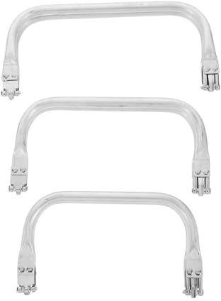 ADOCARN 3 St Aluminium Purse Frame Kit med Snap Closure Lätt Hållbar Metallram för Väskor och Plånböcker Robust och Mångsidig Stomme för Clutch och Handväska för Resor och Dagligt