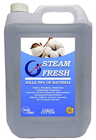 STEAM CLEANING DETERGENT SOLUTION - CLEANER FLUID 5L (CLEAN COTTON)