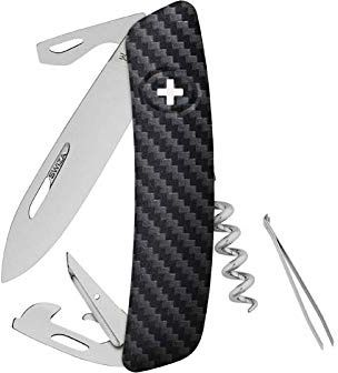 SWIZA Schweizer Messer D03 Carbonoptik, 17cm