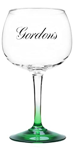 Roxley Gordon's Gin Baloon Glass Green X2