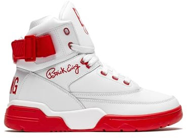 PATRICK EWING Athletics Herren 33 HI OG Retro Sneaker, Mehrfarbig/Meereswellen (Ocean Tides), 43 EU