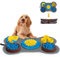 Barpor 38x58cm Schnüffelmatte für Hunde: Intelligenzspielzeug Haustier - Schleckmatte Hund - Das Interaktives Hundespielzeug ist rutschfest Robust und Waschbar