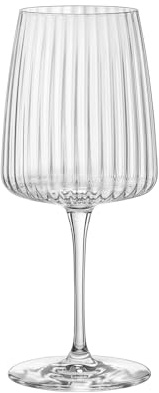 Bormioli Rocco Exclusiva - Bicchieri da vino rosso Merlot da 510 ml, realizzati con vetro brillante Star con tecnologia Secure Edge e trattamento XLT per una maggiore durata, made in Italy, set da 6
