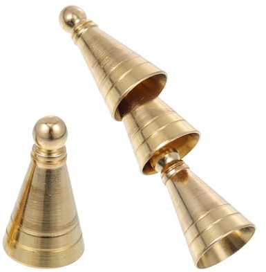 Anneome 8 STK Räucherform Turm aus Messing Form zur Herstellung von Räucherkegeln Räucherstäbchen liefern DIY Räucherwerkzeug Incense Press Werkzeug Räucherstäbchenhalter Räucherformen