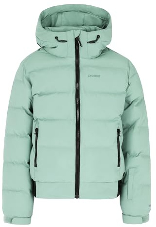 Protest Giacca da sci e snowboard per ragazze PRTELINY JR Green Baygreen 176