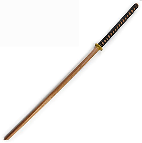 Spada in legno versione lunga 1,4m,Bokken con fodero,Katana in legno di ferro per la collezione di decorazioni domestiche,Spettacoli teatrali quotidiani,Oggetti scena,Pratica Kendo spada Iaido,Cosplay