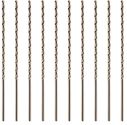 10pcs 8mm x 210mm Flute x 305mm XXL Long HSS Cobalt Jobber Drill Bit