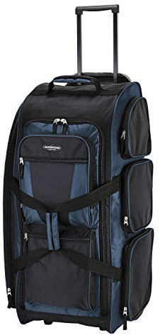 Travelers Club Xpedition Reisetasche mit Rollen und Mehreren Taschen