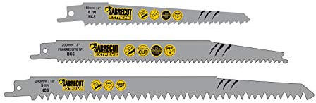 3 x SabreCut SCRSKW3 Mixed S644D S1531L S2345X Lame per sega a sciabola alternative per taglio veloce del legno compatibili con Bosch Dewalt Makita e molti altri