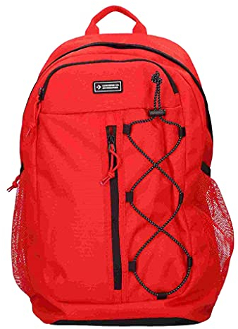 CONVERSE 10022097-A02 TRANSITION BACKPACK Rosso Unisex Adulto ZAINO Taglia Unica