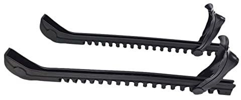 Pmandgk Kufenschoner für Schlittschuhe, universeller Schlittschuh-Klingenschutz mit verstellbarer Schnalle zum Skaten