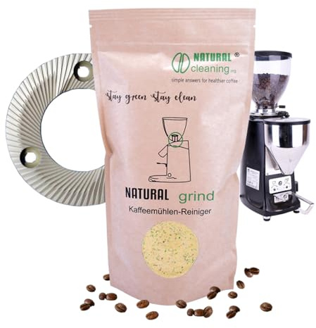 Kaffeemühlenreiniger - Mühlenreiniger - Mahlwerk Reiniger - Organisch - 500g - 100% Food Safe -Natural Grind - zum entfernen von Kaffeerückständen - JoeFrex