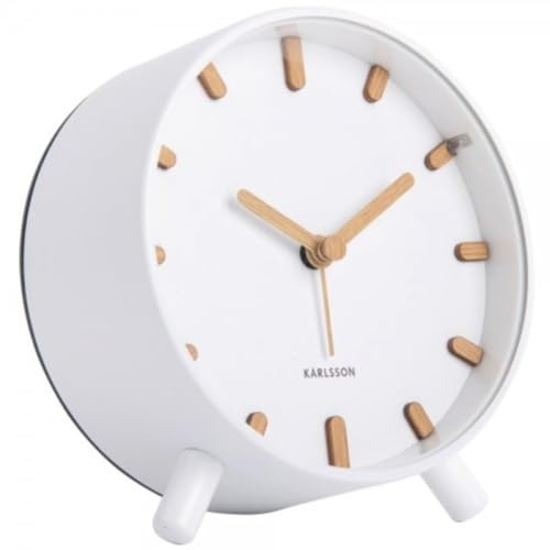 Karlsson [DL] Alarm Clock Grace Metal White -