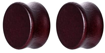 Stfery Flesh Ohr Tunnel 18mm, 2 STK Holz Plug Tunnel Holz Ohrringe Plugs Männer Holz