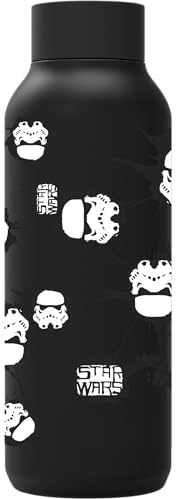 QUOKKA SOLID X STAR WARS | BOTELLA TÉRMICA DE ACERO INOXIDABLE DOBLE PARED | STAR WARS TROOPER
