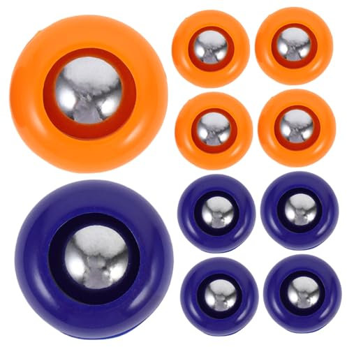 Abaodam 20stücke Mini Tisch Curling Spiel Set Mit Tisch Spiel Curling Bälle Spielzeug Für Familie Freunde Innen Außen Gebrauch