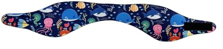 Diadema de natación ajustable, cubierta protectora para las orejas, cómoda diadema de natación para niños y adultos