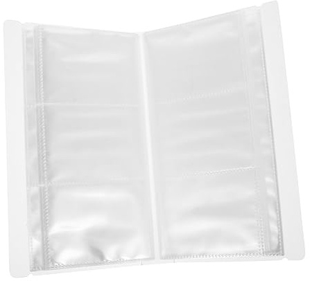 Gatuida Álbum De Postales y Billetes De Avión e Tamaño, Carpeta De Almacenamiento De PP Transparente, Multiusos para Entradas De Conciertos Vocales, Colección y Organización, Uso Seguro y Duradero