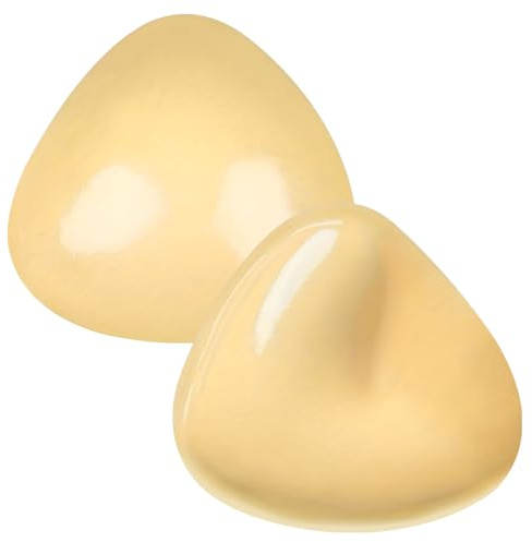 INSPUTOL Almohadillas Adhesivas Push-up para Sujetador, Inserciones de Silicona de Doble Cara para bañador, Sujetador Deportivo, Bikini y Uso Diario(A)