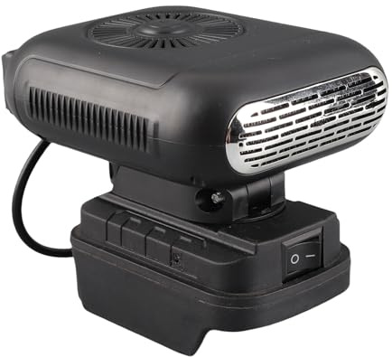 Portable Battery Heating Small Room Heating 2 Temperatures for BL1850 BL1840 BL1845 BL1815 BL1820 BL1860B