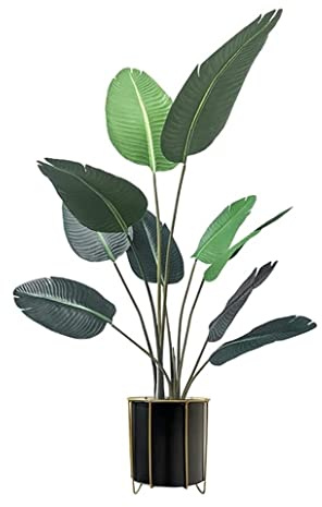 HDICUHNANU Piante Oornamentali Albero Di Piante Artificiali Bonsai Banana Simulazione Per Interni, Esterni, Casa, Ufficio, Giardino E Regalo Inaugurazione Della Fake Trees