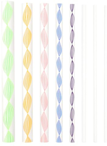Supvox Professionelles Mandala Punktierwerkzeug Satz Multifunktionales Spiralmalset mit 8 Stäben Stabiles Selbstgemacht Malzubehör für Nagelkunst Leinwand und Papier