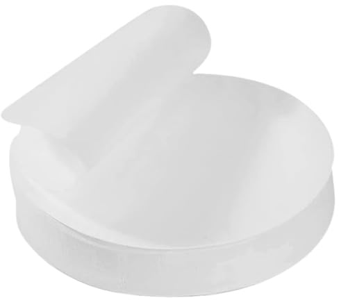 minkissy Papel de Hornear Antiadherente Blanco para Pan y Dulces, Papel de Pan Multifunción Seguro para Alimentos, 200 Hojas para Uso en Casa y Decoración