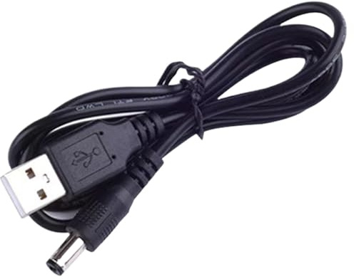 Cavo di Alimentazione per Router 12V Cavo Convertitore Portatile Da USB A | 5V A 9V/12V Alimentatore Boost con Connettore DC Maschio per Router Portatile 12V, Adatto ai Viag