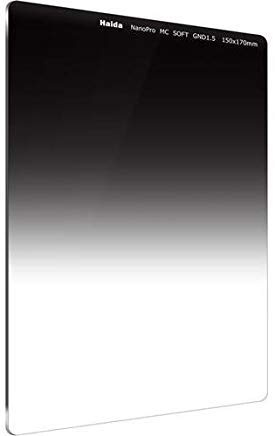 Brandneu: HAIDA NanoPro 170 mm x 150 mm GND Soft Edge Grau Verlaufsfilter 1.5 (32x) - 5 Stops