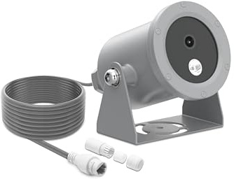 LINOVISION Caméra sous-Marine 4K PoE IP, Anti-Corrosion, Profondeur maximale de 50 mètres, Fonctionne pour l'aquaculture et l'inspection sous-Marine