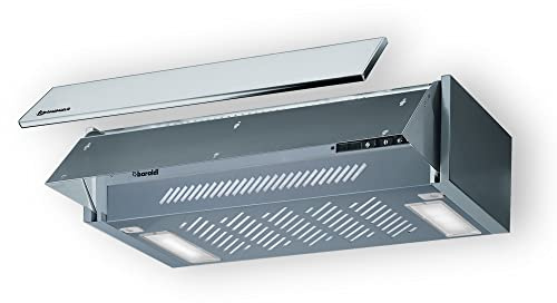 BARALDI Cappa Cucina Filtrante Sottopensile 45 cm - COMPOSITA 45 (Bianco)