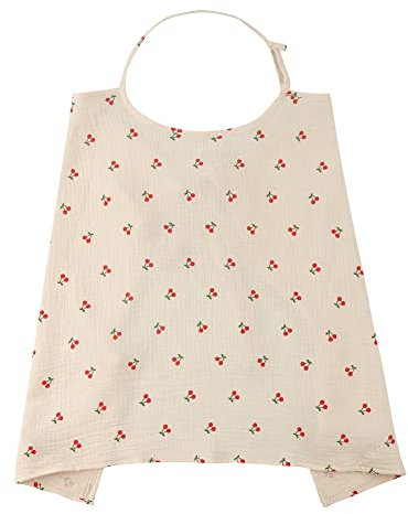 ISAKEN Delantal de Lactancia, Funda Almohada de Lactancia, Cubierta de Lactancia Muselina, Pañuelo Cubre Lactancia, Mantas Lactancia, Funda Cojín de Lactancia, Protección Lactancia Materna