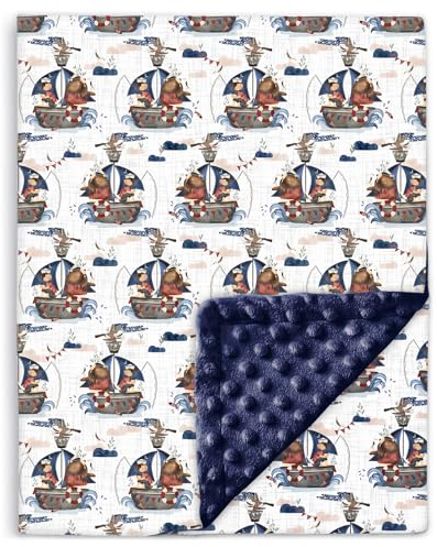 SUPERBE BEBE Baby und Kinderdecke aus weicher Oeko-Tex Baumwolle - 100x135 cm Babydecke für Kinder in 10 Farben - Kuscheldecke Geschenk für Mädchen oder Jungen Wendbar, Weich und Atmungsaktiv