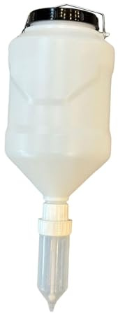 Gralara Gewürz Quetschflasche Zum Aufhängen, 3 L, Ketchup Spender für Restaurants, Salat