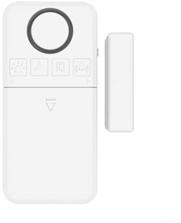 Détecteur d'alarme sans fil pour porte ouverte - 4 modes - Protection contre le cambriolage - Système d'alarme antivol en temps réel pour la maison, le magasin, la sécurité des enfants