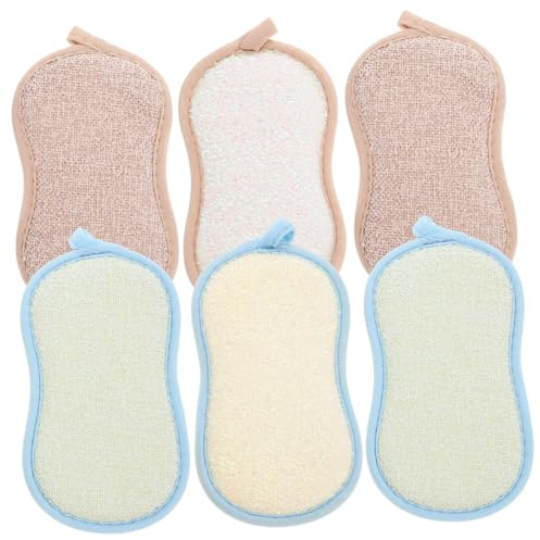 Healeved 6piezas Estropajo Mágico para Platos Multifunción Reutilizable Esponjas De Limpieza para Cocina Prácticas para Fregar Woks y Artículos De Cocina
