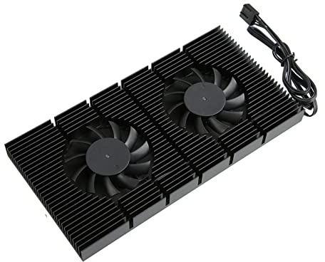 GPU Backplate Kylfläkt i Aluminium för RTX 3090, 3080 och 3070, Lång Livslängd för Gamers