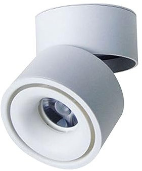 Housoutil 7W Decken Downlight LED Einstellbare Deckenstrahler Für Innenbeleuchtung Weiß Einfache Installation Hochwertige Wärmeableitung Für Wohnräume