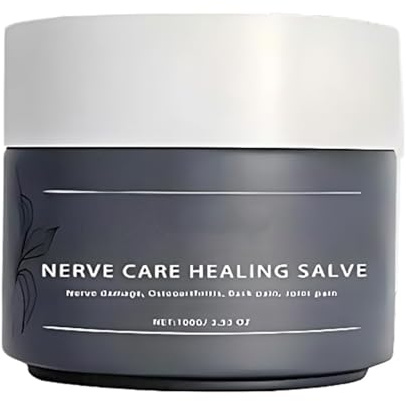 Unguento Curativo Nervi, 100G Crema Professionale Sollievos Dolore Neuropatico, Crema Naturale Capsaicina per Dolore Nervi, Creme Non Grasse Sollievos Nervis Articolazioni, per Tutti Tipi Pelle