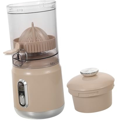 STOBAZA Exprimidor Eléctrico Portátil con Separación de Pulpa Multifuncional para Cítricos Extractor de Zumo Fresco para Hogar y Viaje