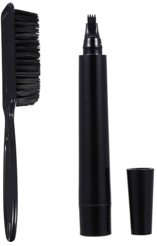 MUSISALY Wasserdichter Bartfüllstift und Schnurrbartpinsel für Herren Bartpflege-werkzeug zur Lückenabdeckung Leichtes Styling- für Bart Schnurrbartpflege