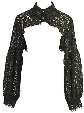 Elegtiskas Abnehmbare Dickey-Bluse mit falschem Kragen und halbem Hemdblusenkragen