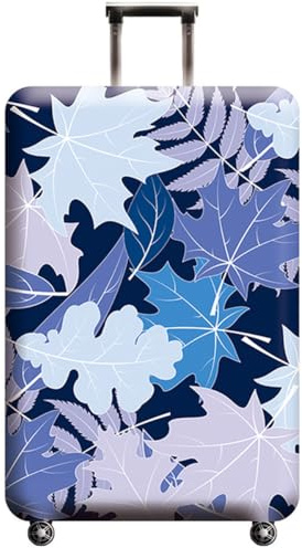 GOXUNYUAN Reisegepäckabdeckung, Kofferschutztasche passt 19-20 Zoll Gepäck Bluemaple