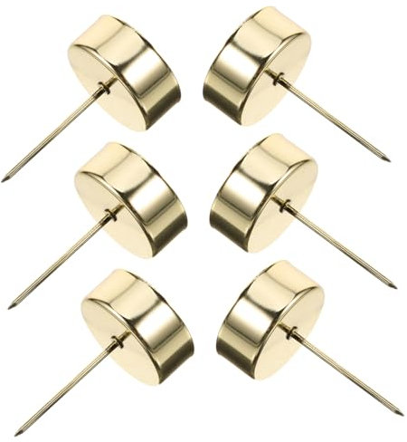 OKUMEYR 6stücke Metallkerzenbecher Mit Dorn Kerzenhalter Für Stabkerzen Einsatzkerzenbecher Für Party Und Weihnachtsdeko Tabletop-kerzenhalter Für Tischdekoration