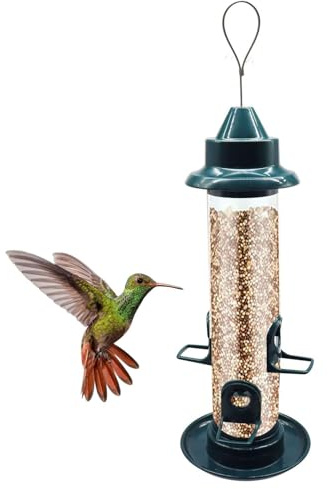 De Pájaros Para Al Aire Libre, Alimentos Para Animales De Aves Salvajes Al Aire Libre Con Hebilla | Mujeres Para Hombres Animales Amateur Del Patio Interior Decoración Para El