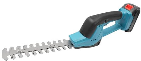 2 in 1 Cordless Hedge Trimmer & Grass Cutter, Electric Handheld Shrub Trimmer Grass Shears Cutter With Rechargeable Lithium Batteries, for Lawn Edging, Cutting Hedges